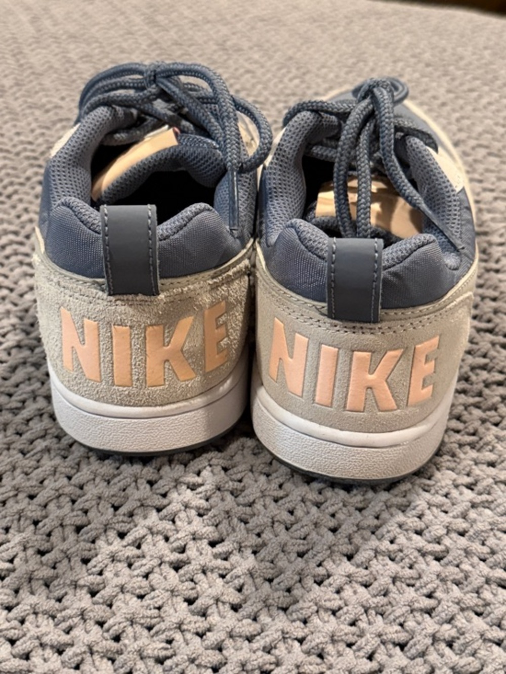 Nike Women’s W Court Borough Low Armor gray/ Platinum/ Pink - Picture 3 of 5